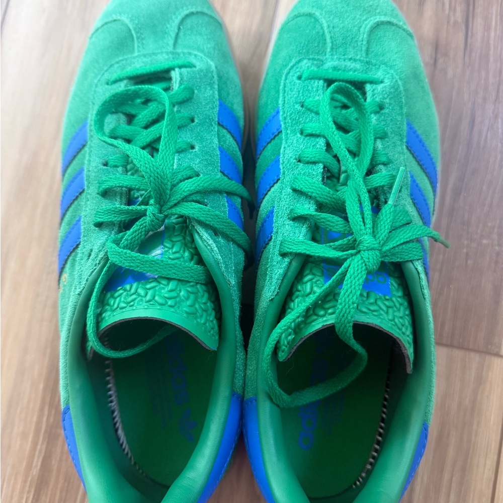 Adidas Gazelle Bold Green and Blue - Picture 2 of 6